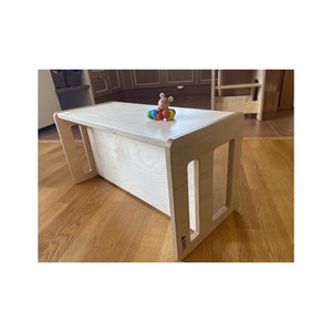 Banc en bois pour enfant 3 en 1