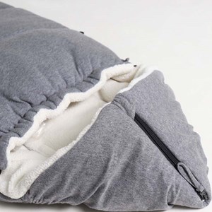 Chancelière universelle pour cosy jersey hood dark grey (0-12 mois)
