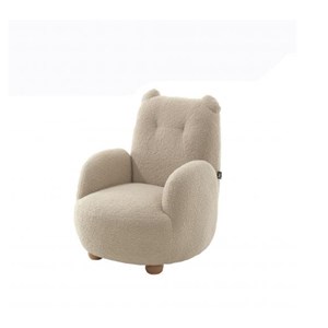 Mini fauteuil rocky beige ours