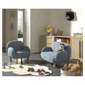 Fauteuils pour enfant rocky - bleu