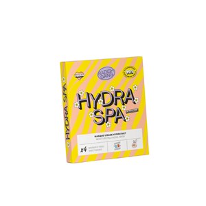 Coffret 4 masques   en tissu hydratant pour le visage - hydra spa