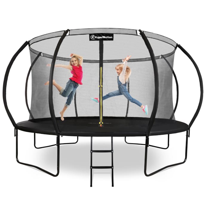 Trampoline Ultrasport Jardin – ø366 Cm – Filet De Sécurité – Charge 150 Kg – Testé TÜV – Pour Toute La Famille