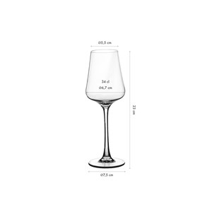 Verre à pied 34cl - lagom