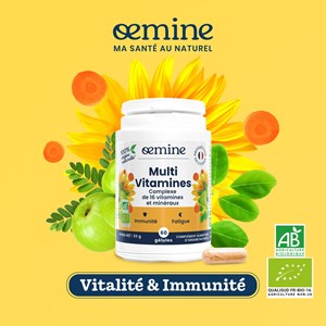 Oemine multivitamines - vitalité, immunité