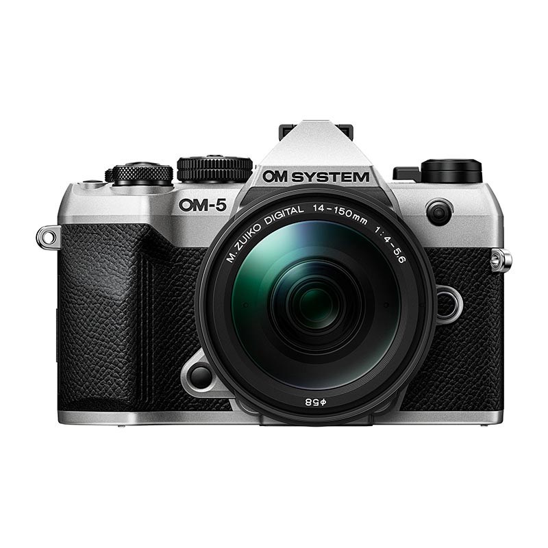 Om system om-5 ii silver + ed 14-150 f4-5.6