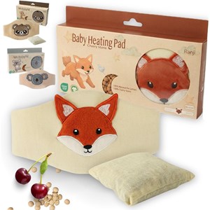 Bouillotte bébé noyaux de cerise renard