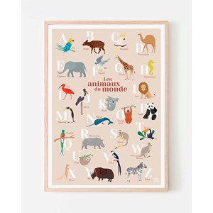 Abécédaire des animaux du monde corail