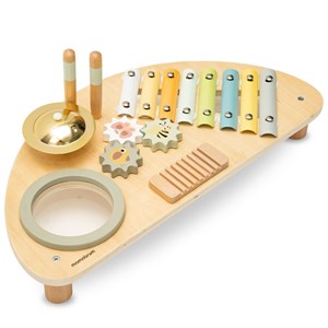 Centre musical en bois multi-activités pour bébé