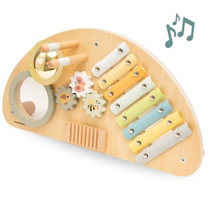 Centre musical en bois multi-activités pour bébé