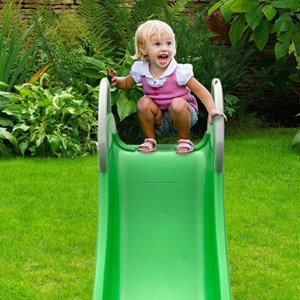 Toboggan de jardin avec échelle sécurisée pour enfants - hypermotion