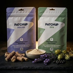Patchup pack zen + dream – 60 patchs sommeil & anti-stress