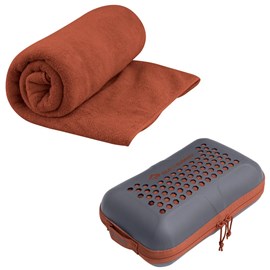 Serviette microfibre sea to summit tek towel l 60x120 rouge