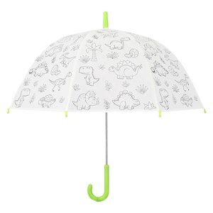 Parapluie à colorier dinosaures