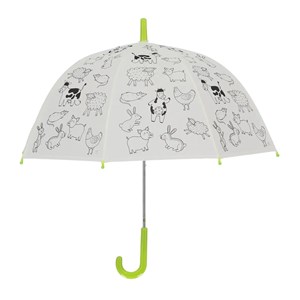 Parapluie à colorier animaux ferme