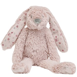 Peluche lapin richie liberty rose 38 cm