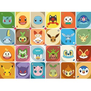 Puzzle portraits de pokémon 100 pcs xxl