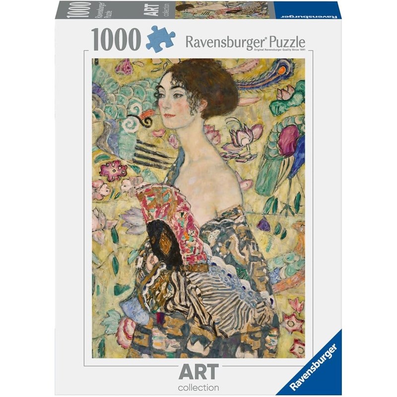Puzzle la dame à l’éventail gustav k