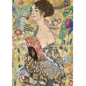 Puzzle la dame à l’éventail gustav k