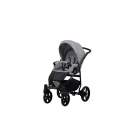 Poussette mata 09 b grey cadre noir