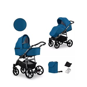 Poussette kunert bleu