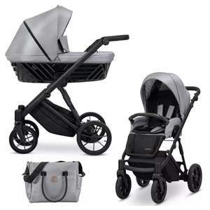Poussette ivento ive 14 gris metalic