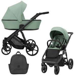 Poussette arizo 05 mint- cadre noir