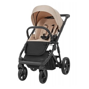 Poussette arizo 04 rose- cadre noir