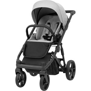 Poussette arizo 03 gris- cadre noir