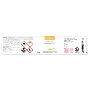 Verge d'or (solidago canadensis) - huile essentielle bio - 5ml garantie chromace