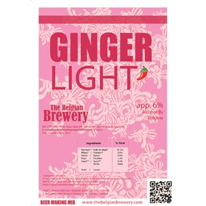 Pack ginger light kit 5l & 15btles33cl