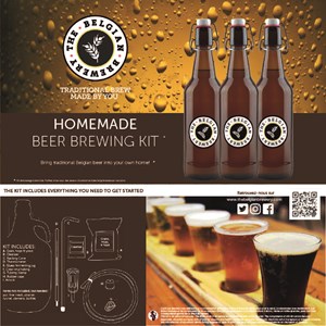 Pack ginger light kit 5l & 15btles33cl
