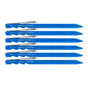 6 piquets de tente sea to summit alliage léger 150mm 10mmø