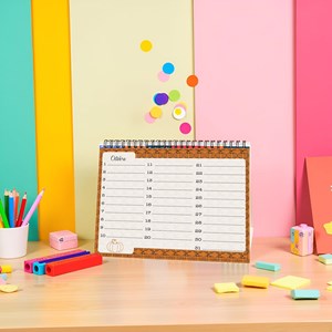 Calendrier perpétuel anniversaires bloc chevalet –  inscriptible