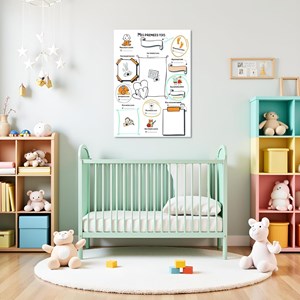 Pack 5 souvenirs jeunes et futurs parents, poster et calendrier à personnaliser