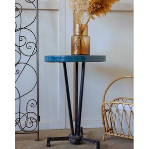 Table à manger bistro bleu n°103