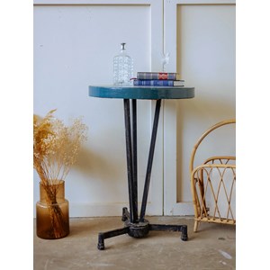 Table à manger bistro bleu n°103