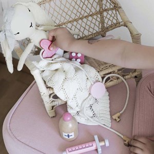 Malette de docteur rose