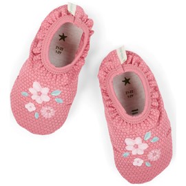 Chaussons de bain dreamy pink rose (pointure 19-20)