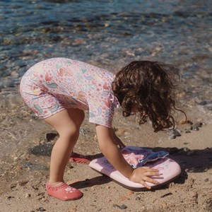 Chaussons de bain dreamy pink rose (pointure 19-20)