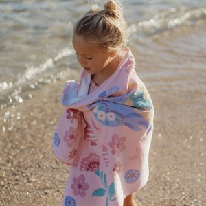 Serviette de plage dreamy mermaid multicolour (60 x 120 cm)