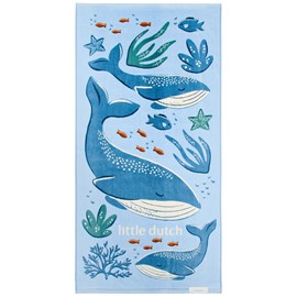 Serviette de plage ocean world blue (60 x 120 cm)