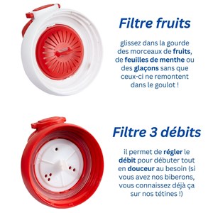 Gourde abeilles (500 ml)