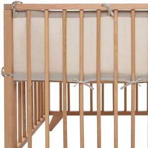 Tour de lit mesh sand (pour lits 60 x 120 ou 70 x 140 cm)