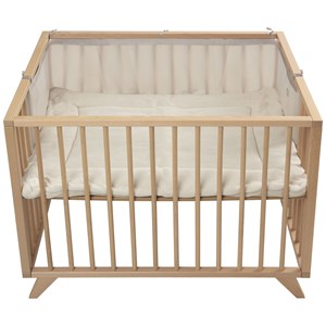 Tour de lit mesh sand (pour lits 60 x 120 ou 70 x 140 cm)