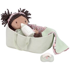 Set couffin et poupon bébé evi