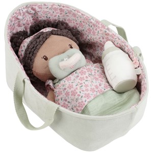 Set couffin et poupon bébé evi