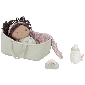 Set couffin et poupon bébé evi