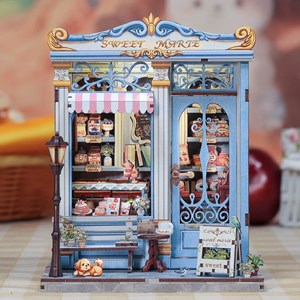Sweet marie - maquette booknook serre-livre