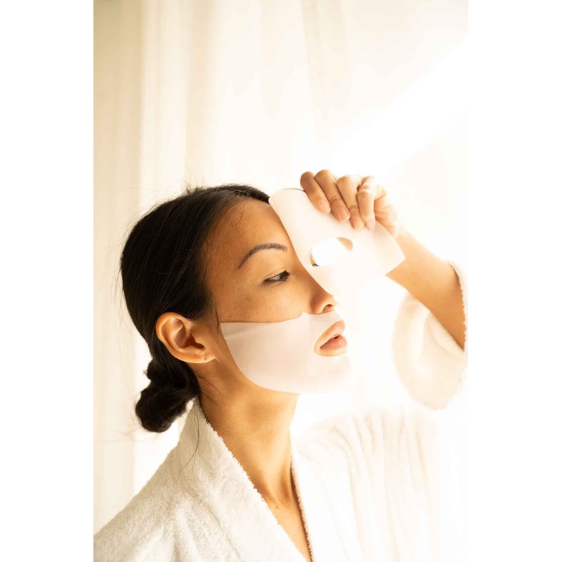 Masque visage au collagène