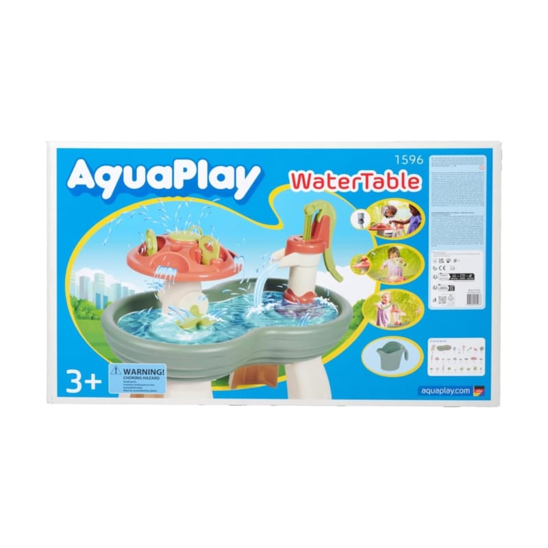 Grande table de jeu d'eau de jardin